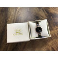 Caixa de presente preta da marca OLEVS Caixa de presente OLEVS para relógio Caixa de presente da alfândega para relógio de quartzo e relógio mecânico